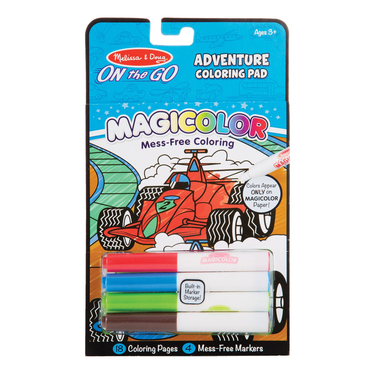 On The Go Magicolor Coloring Pad - Adventure D4