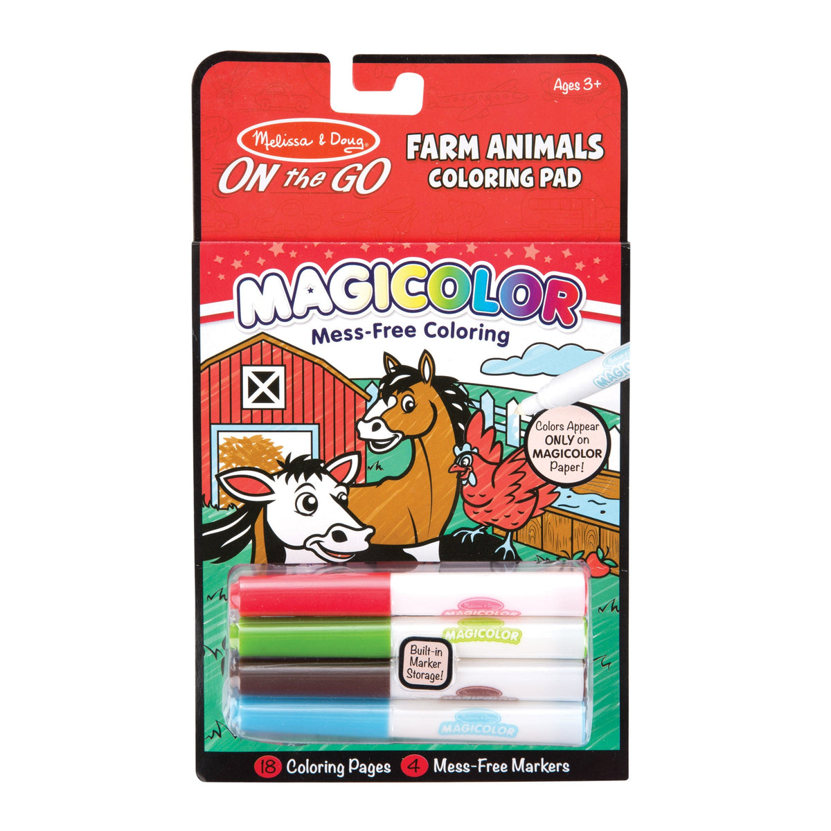 On the Go Magicolor Coloring Pad - Farm Animals G3