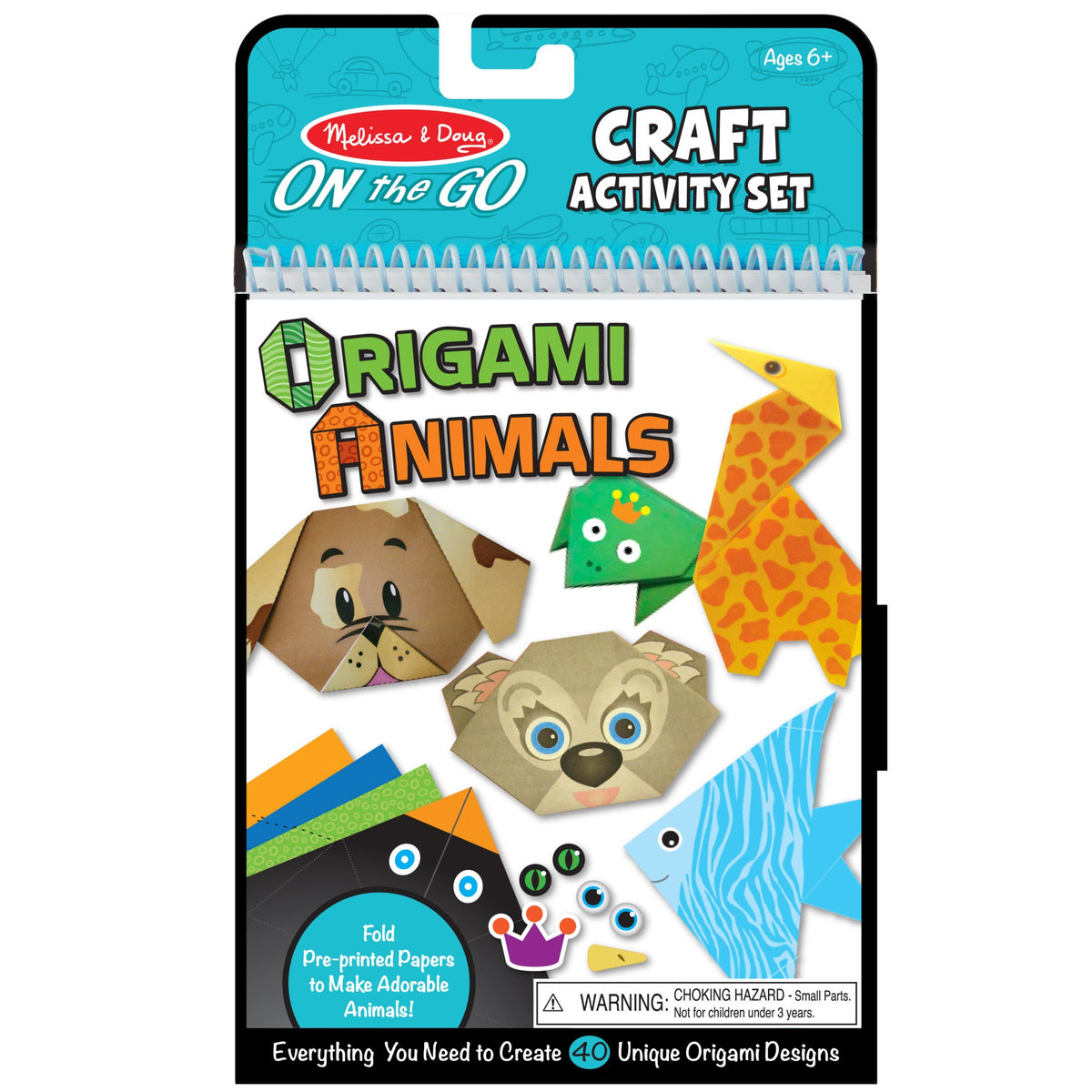 On the Go Origami Animals Craft Activity Set D8