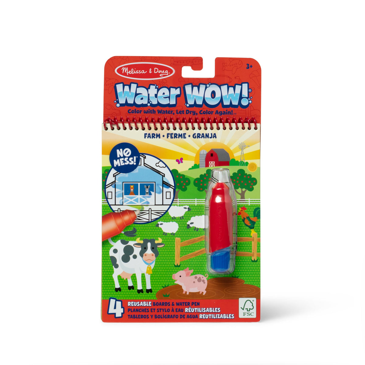 On the Go Water WOW! Color Reveal Pad - Farm N7