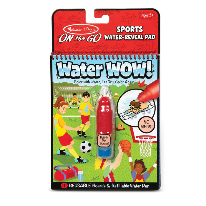 On the Go Water WOW!® Water-Reveal Activity Pad – Sports R6