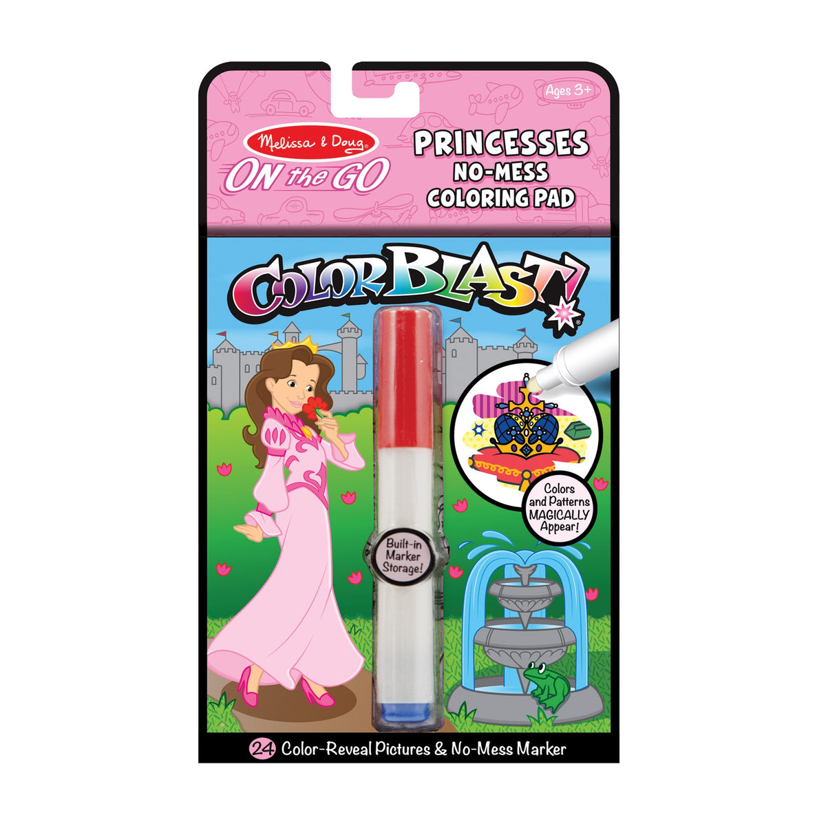 On the Go™ ColorBlast Color Reveal Pad – Princess T7