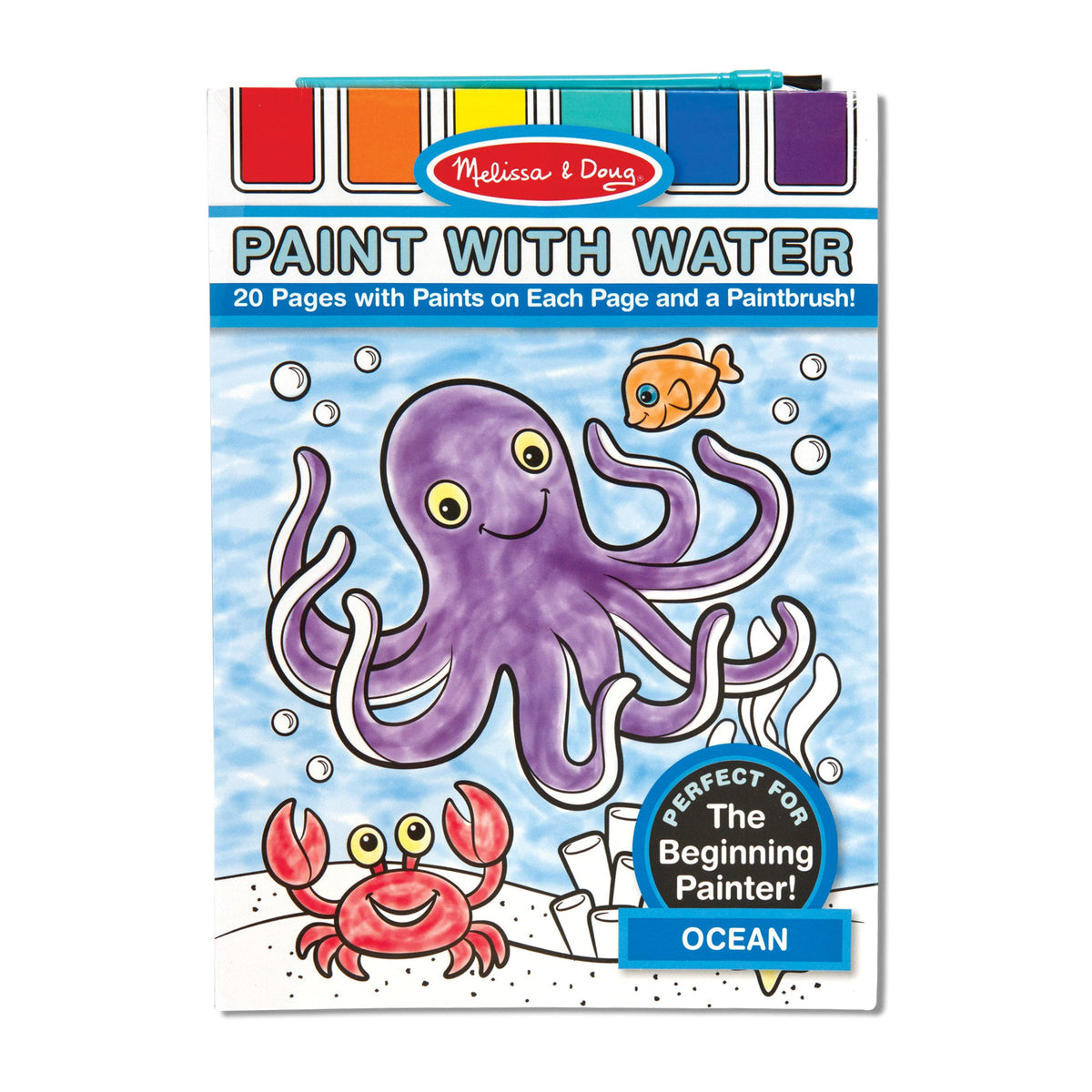 Paint With Water Activity Book - Ocean S5