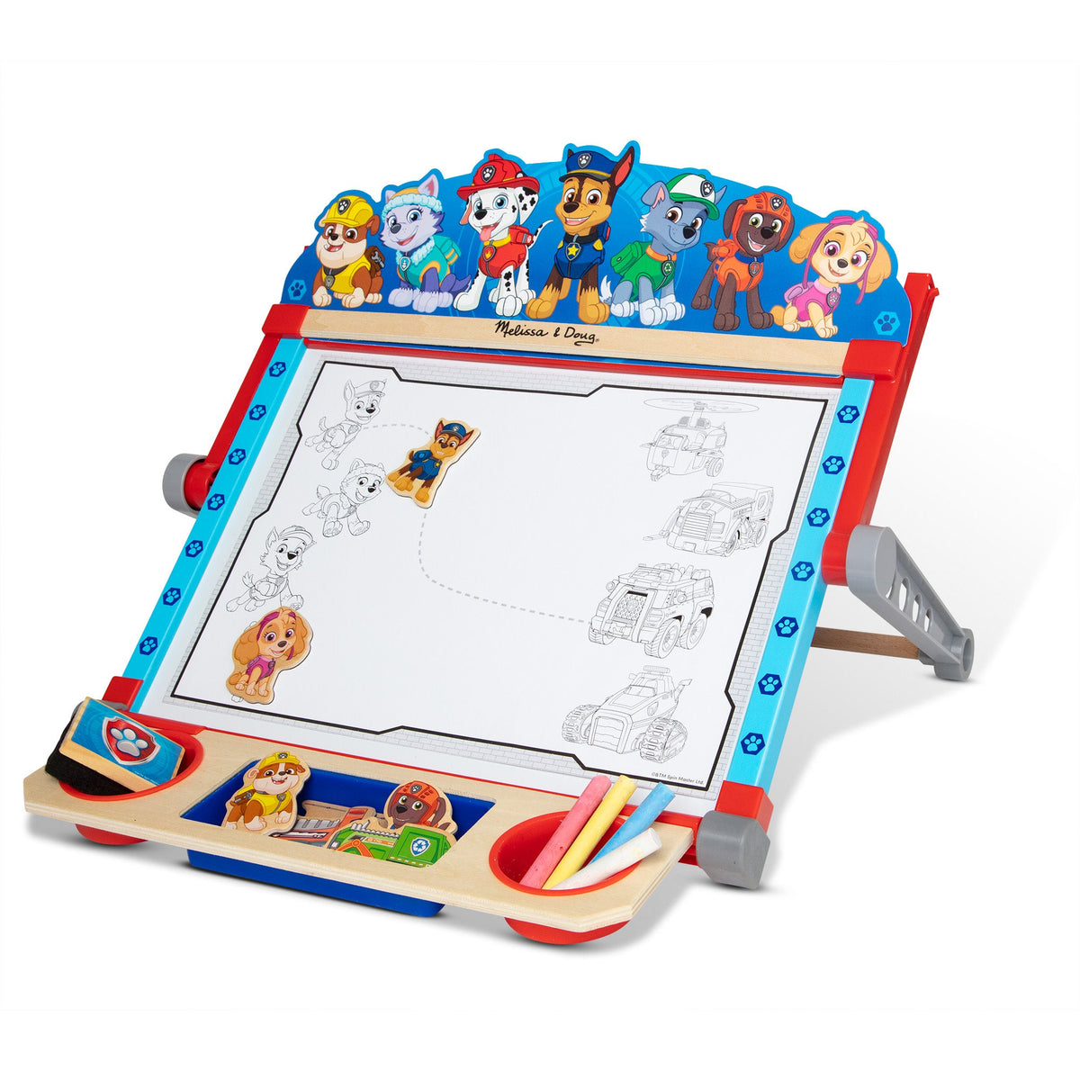PAW Patrol Wooden Tabletop Art Center K4