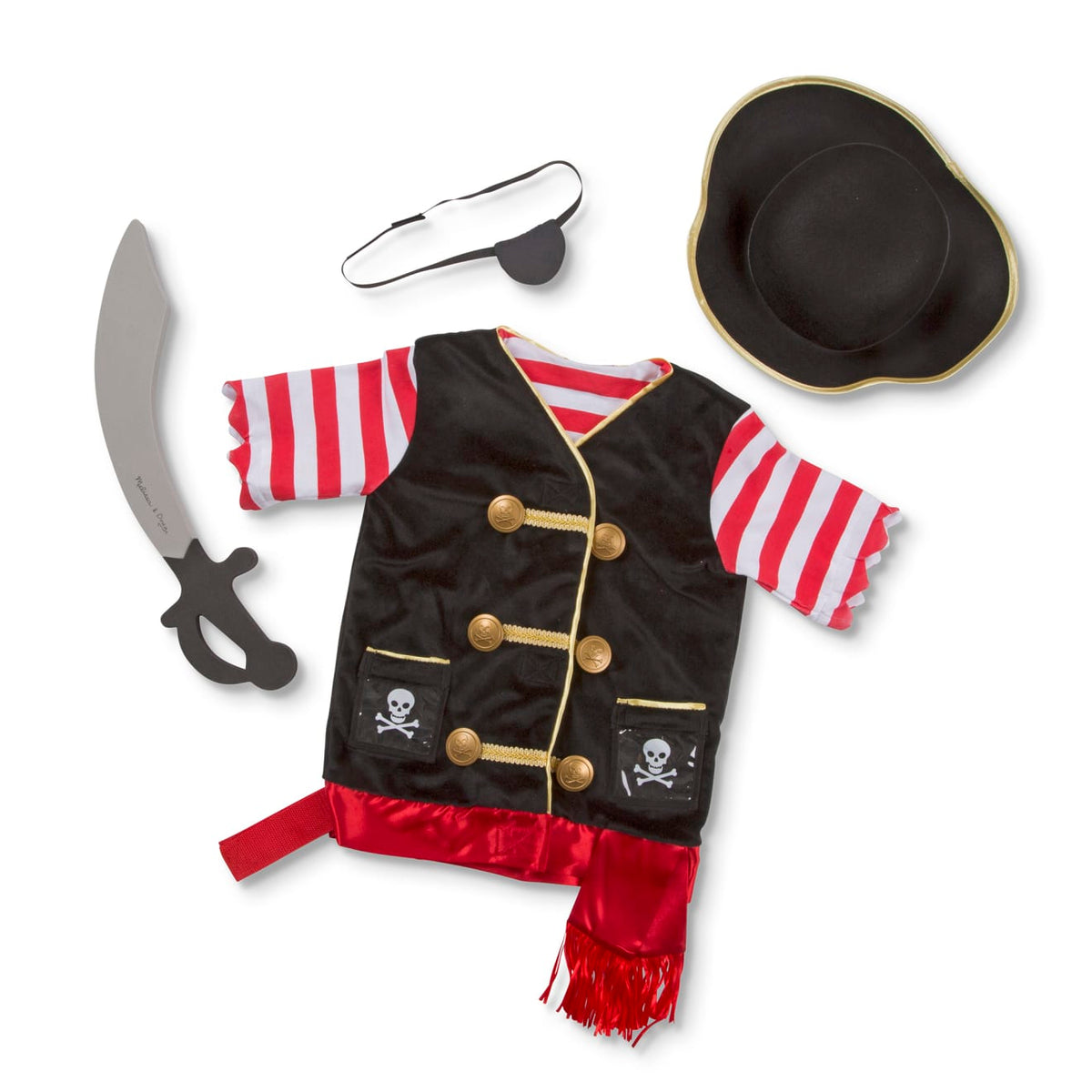 Pirate Role Play Costume Set R1