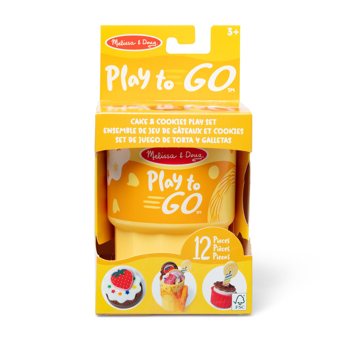 Play to Go Cake & Cookies Play Set E7