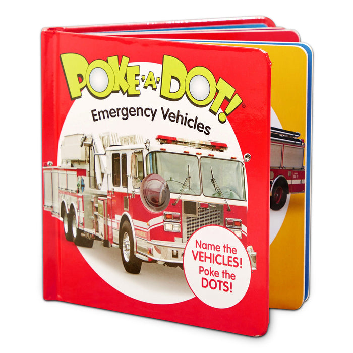 Poke-a-Dot: Emergency Vehicles Board Book Q0