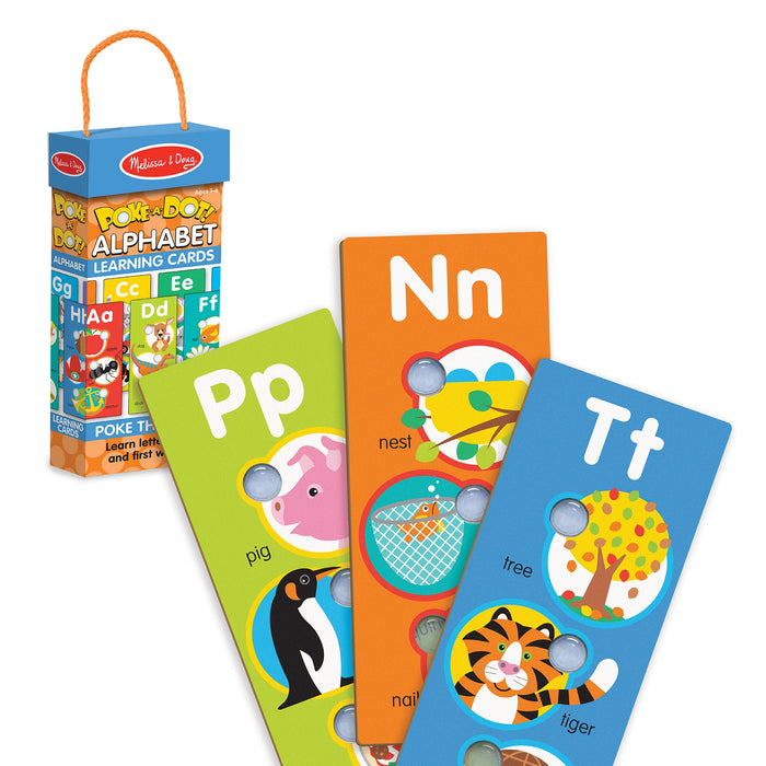 Poke-A-Dot Jumbo Alphabet Learning Cards L7