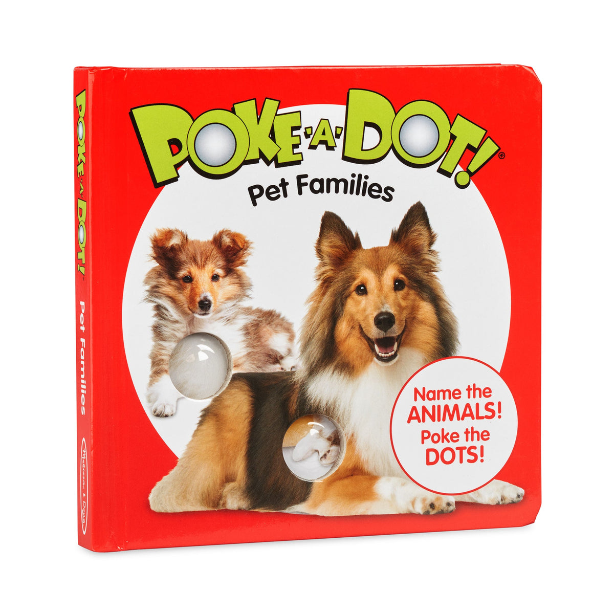 Poke-a-Dot: Pet Families Board Book R8