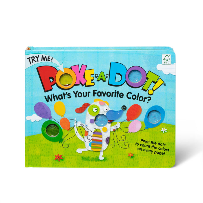 Poke-a-Dot: What’s Your Favorite Color? Board Book Q7