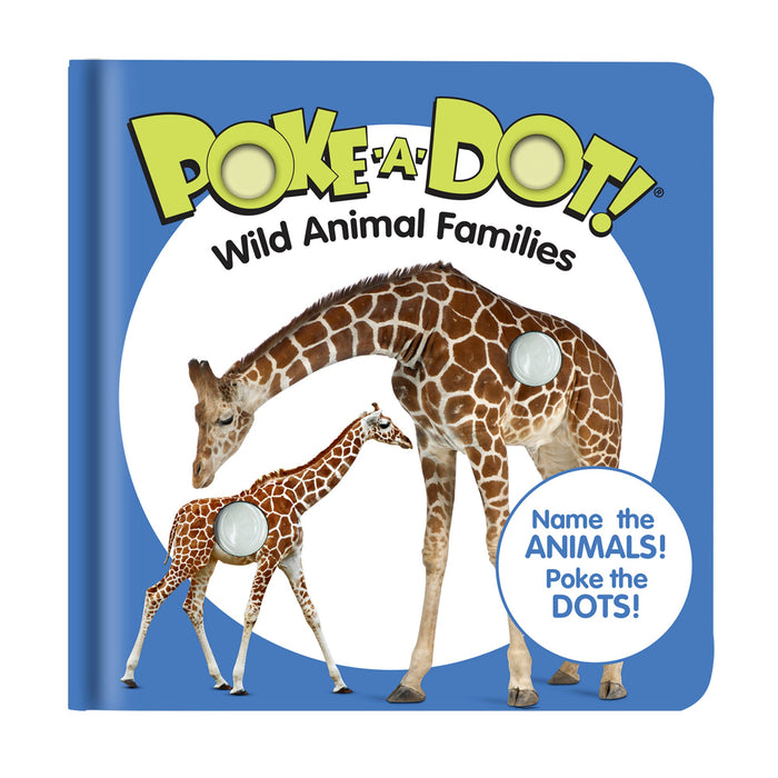 Poke-a-Dot: Wild Animal Families Board Book U0