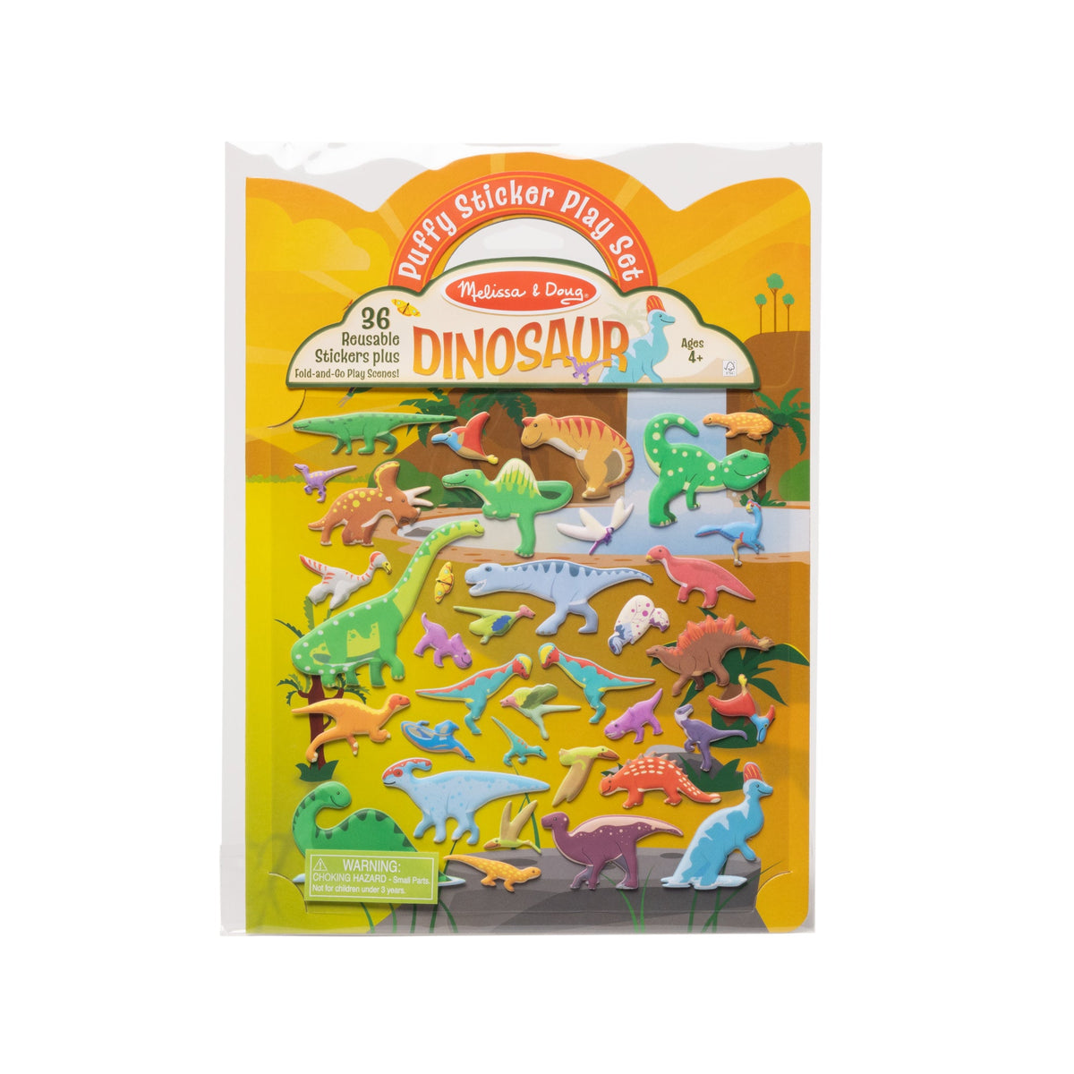 Puffy Sticker Play Set - Dinosaur G0