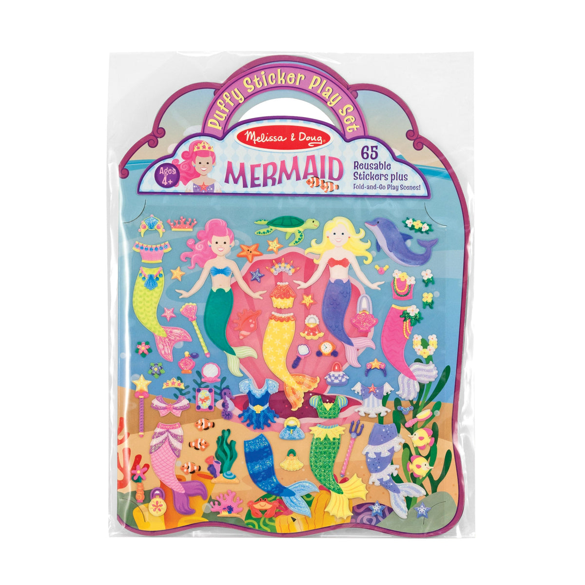 Puffy Sticker Play Set - Mermaid U7