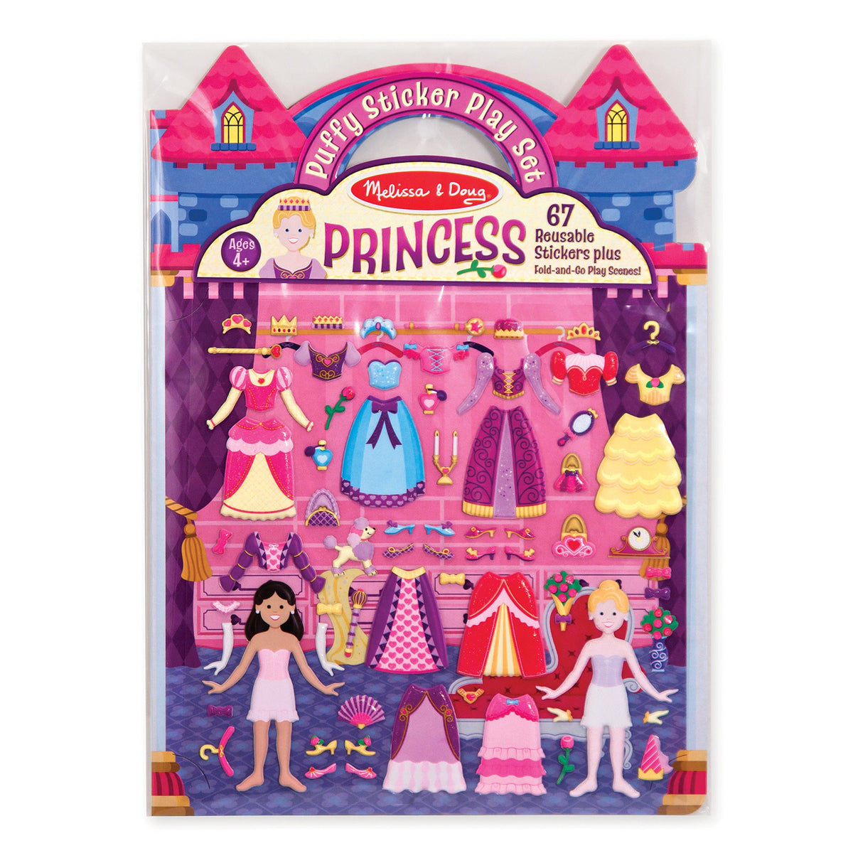 Puffy Sticker Play Set - Princess S1