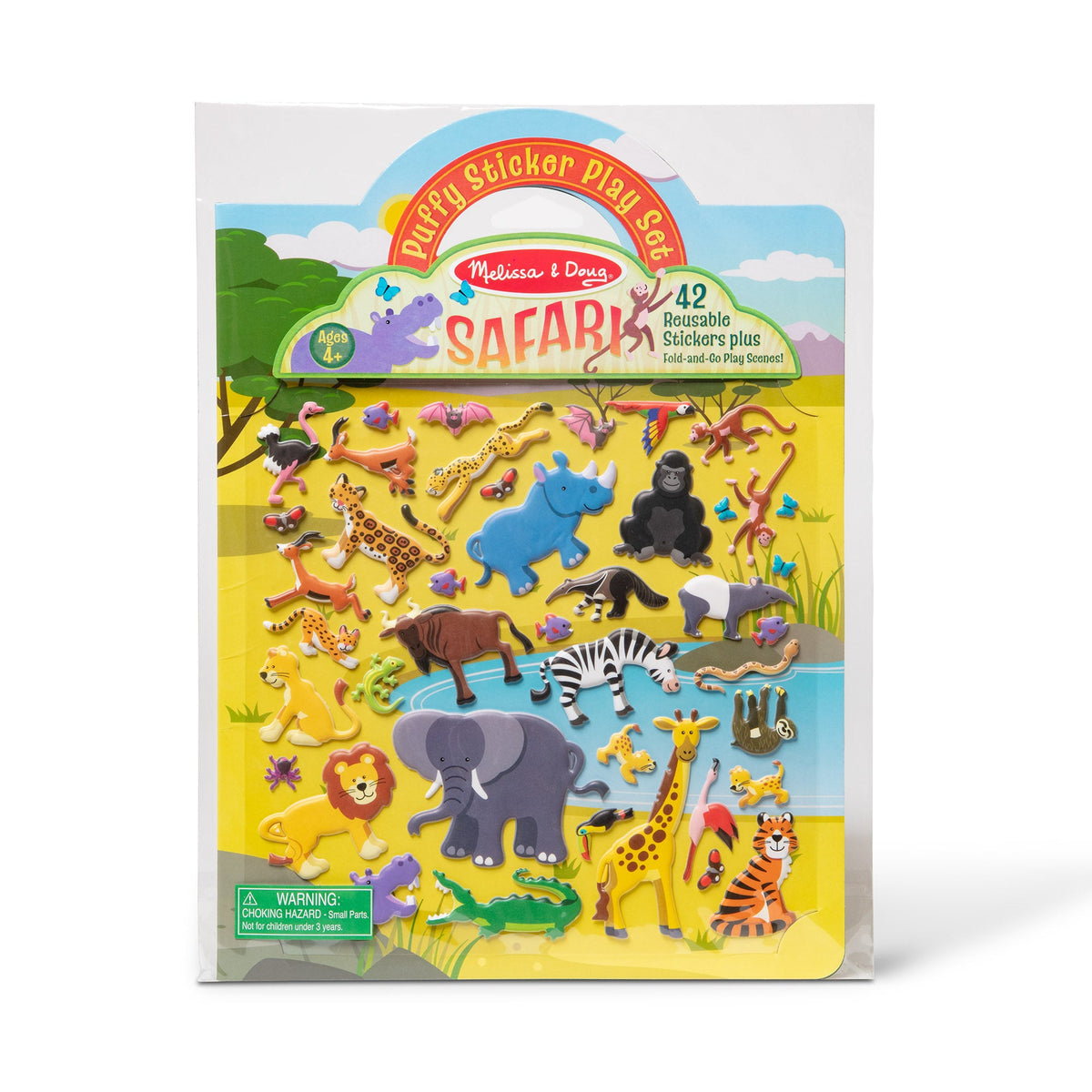 Puffy Sticker Play Set - Safari T3