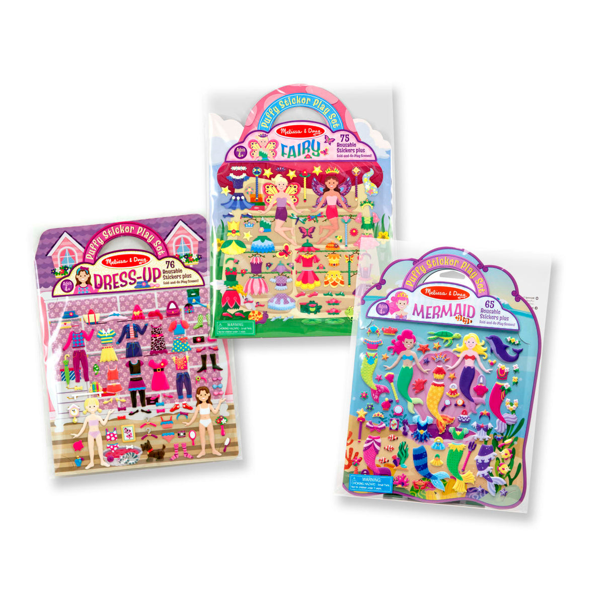 Puffy Stickers Play Set: Fairy F1