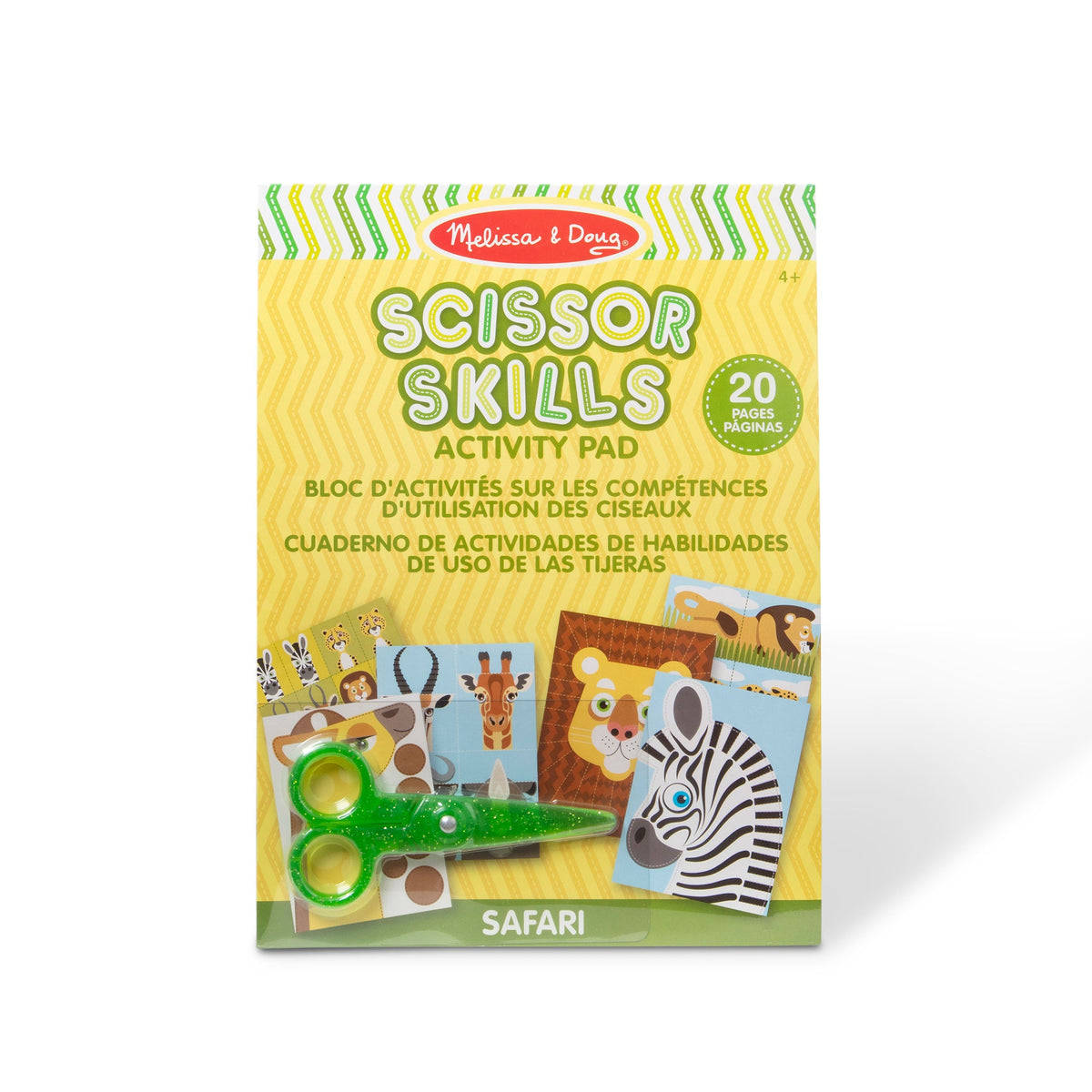 Safari Scissor Skills Activity Pad E1