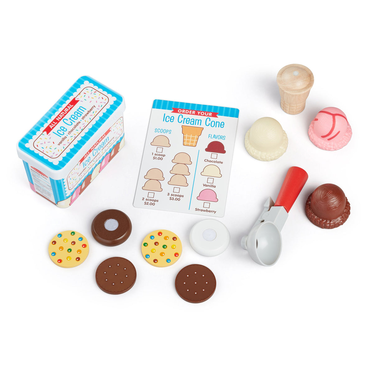 Scoops & Sandwiches Ice Cream Play Set I4