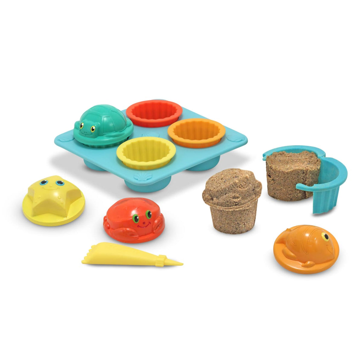 Seaside Sidekicks Sand Cupcake Set E3