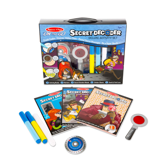 Secret Decoder Deluxe Activity Set - On the Go H6