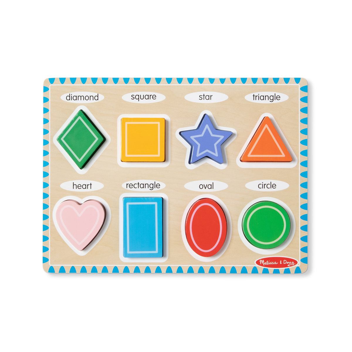 Shapes Chunky Puzzle - 8 Pieces S5