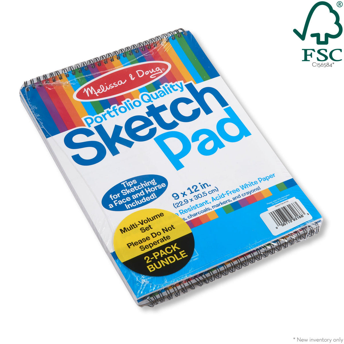 Sketch Pad 2-Pack (9-Inch x 12-Inch) L1