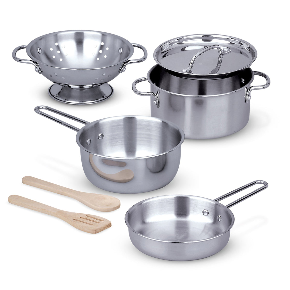 Stainless Steel Pots & Pans Play Set T1