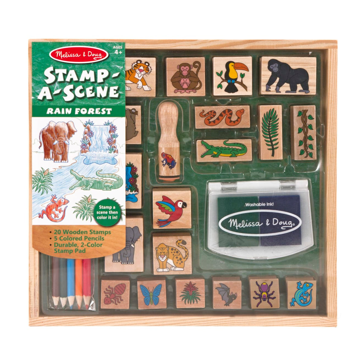 Stamp-a-Scene Rain Forest R4