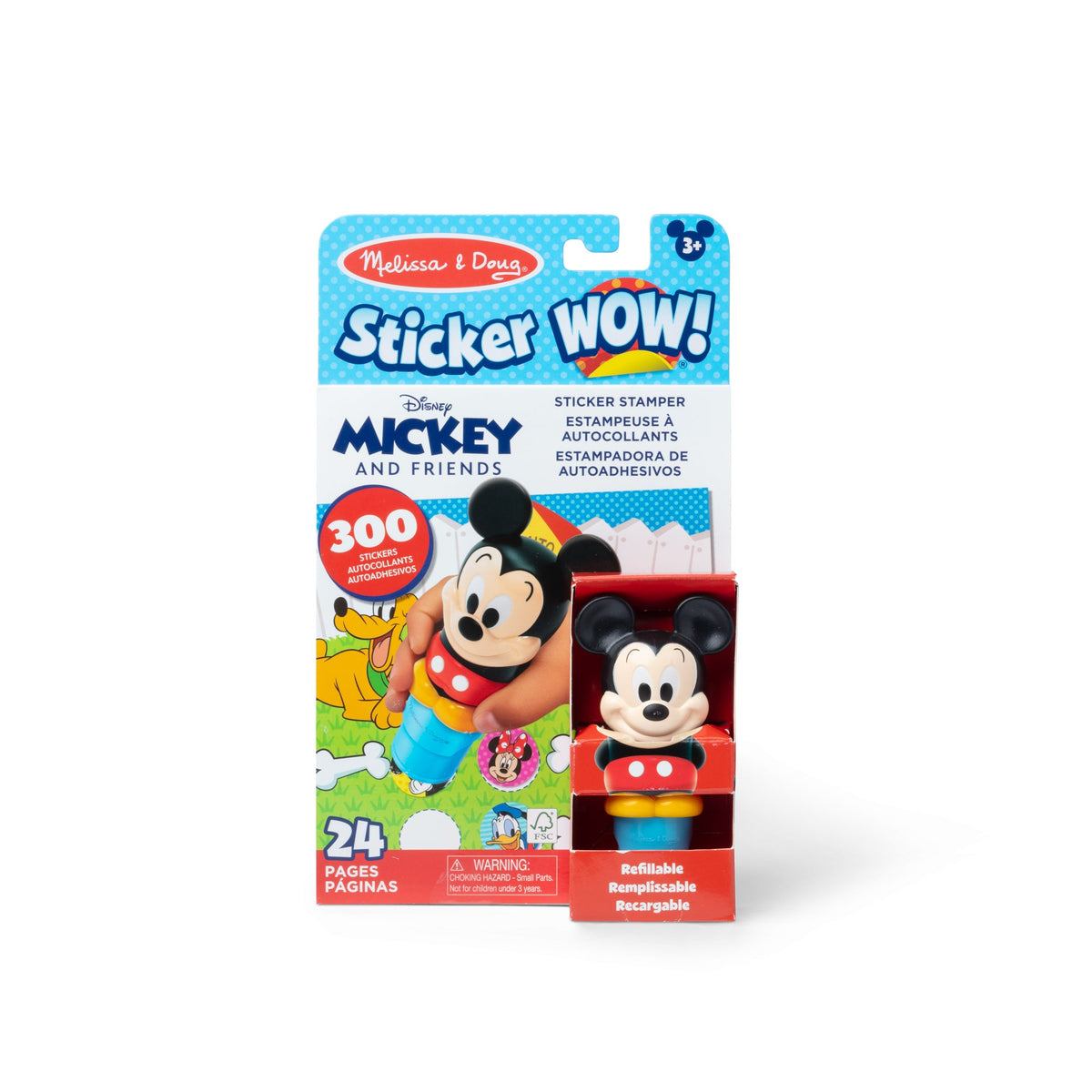 Sticker WOW! Activity Pad & Sticker Stamper - Disney's Mickey Mouse A4