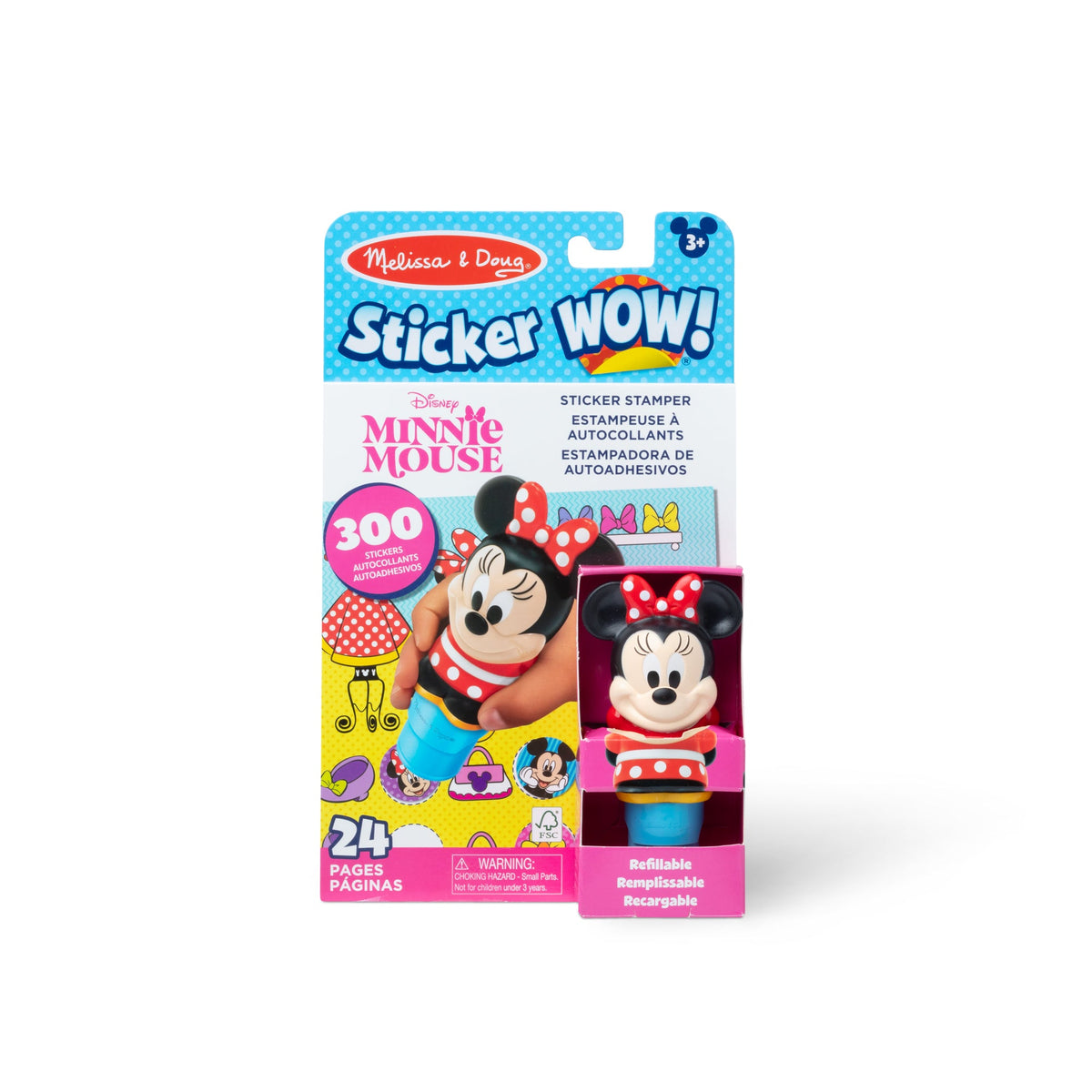 Sticker WOW! Activity Pad & Sticker Stamper - Disney's Minnie Mouse I3