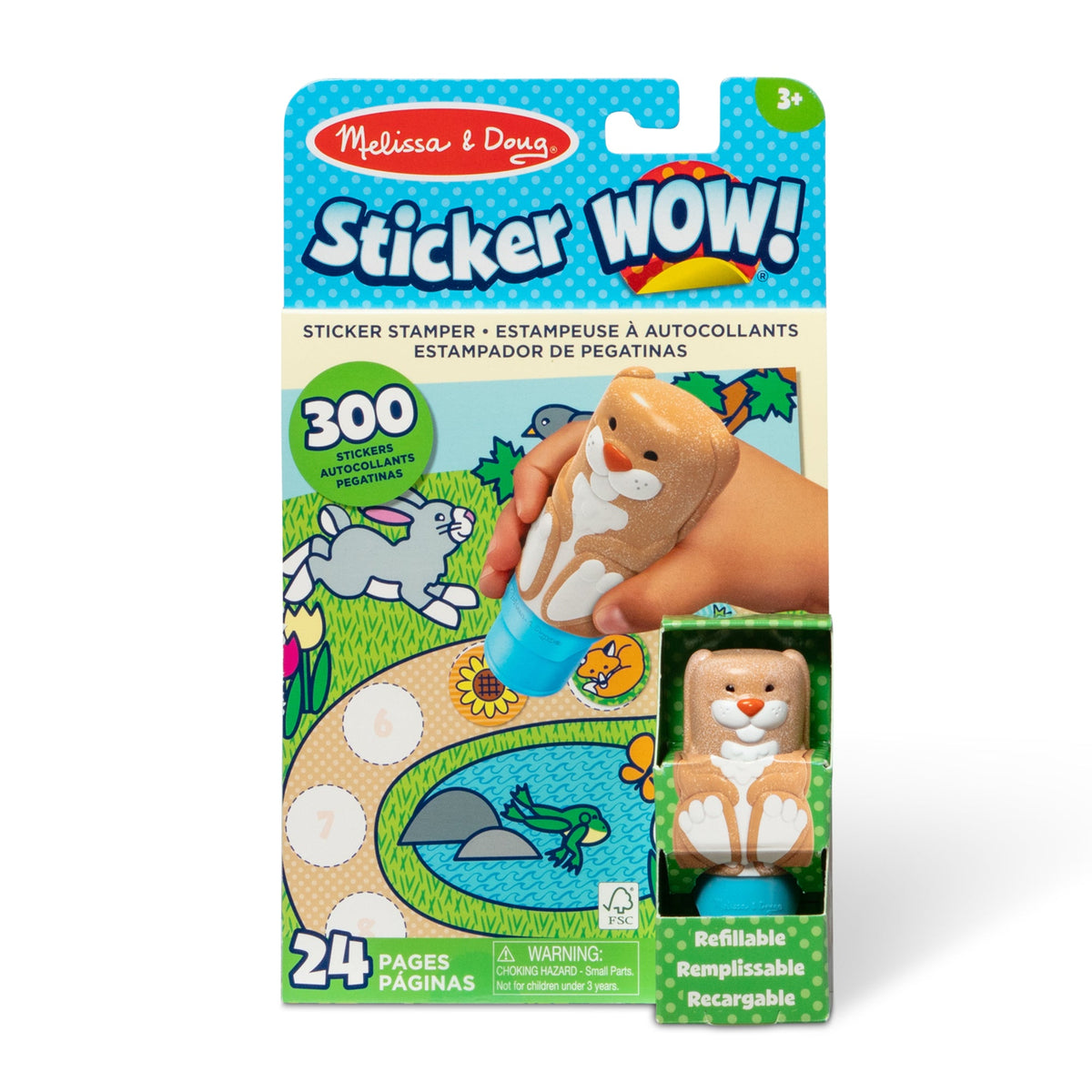 Sticker WOW!™ Activity Pad & Sticker Stamper - Bunny L2