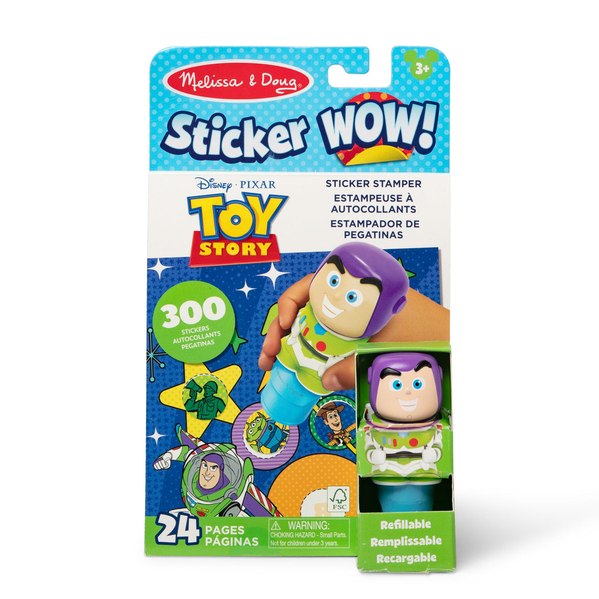 Sticker WOW!™ Activity Pad & Sticker Stamper - Buzz Lightyear O3