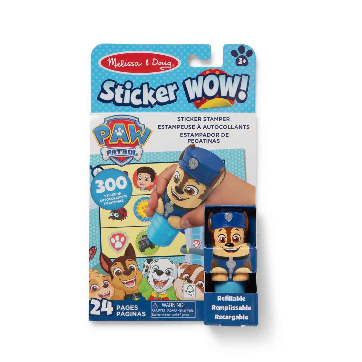 Sticker WOW!™ Activity Pad & Sticker Stamper - PAW Patrol Chase Z9