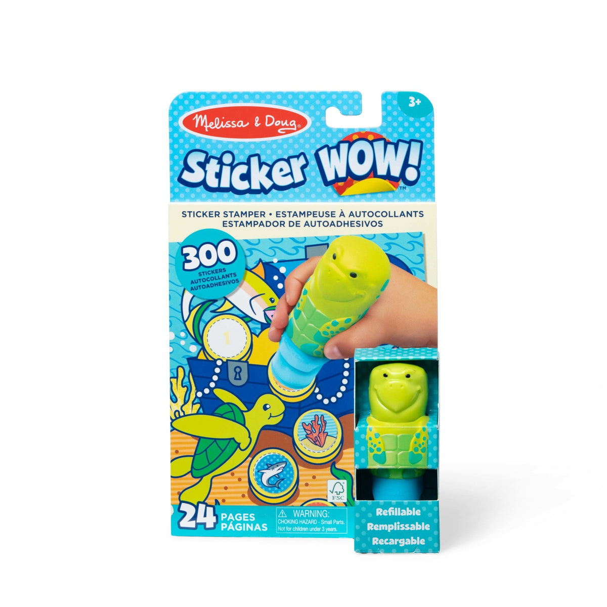 Sticker WOW!™ Activity Pad & Sticker Stamper - Sea Turtle T5