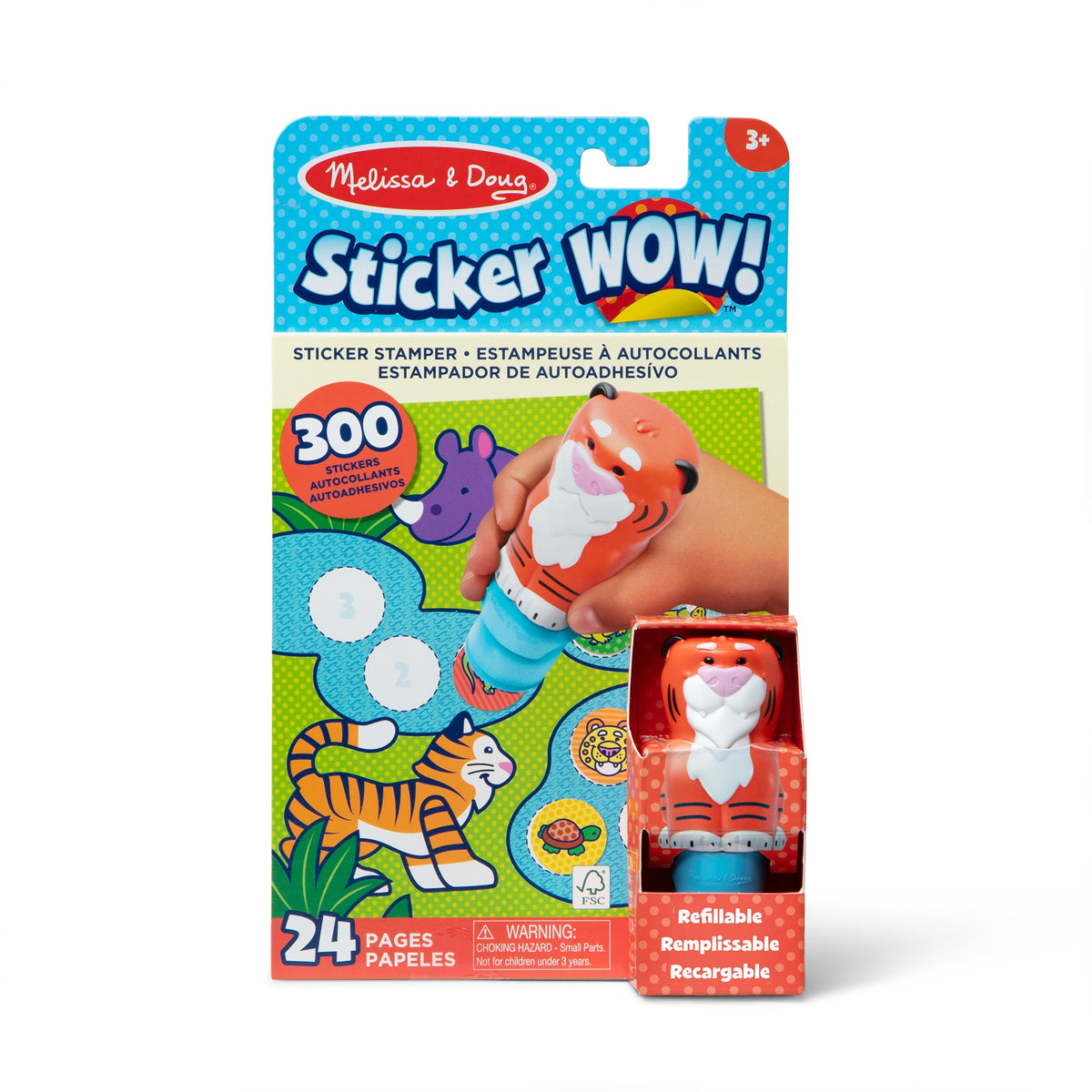 Sticker WOW!™ Activity Pad & Sticker Stamper - Tiger G5