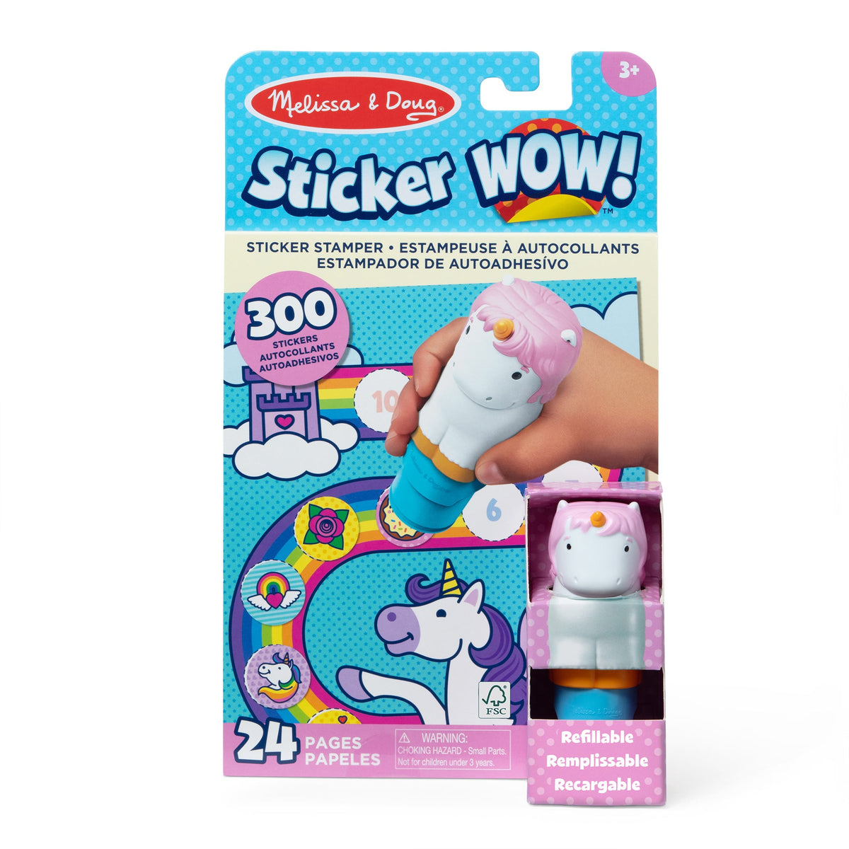 Sticker WOW!™ Activity Pad & Sticker Stamper - Unicorn W4