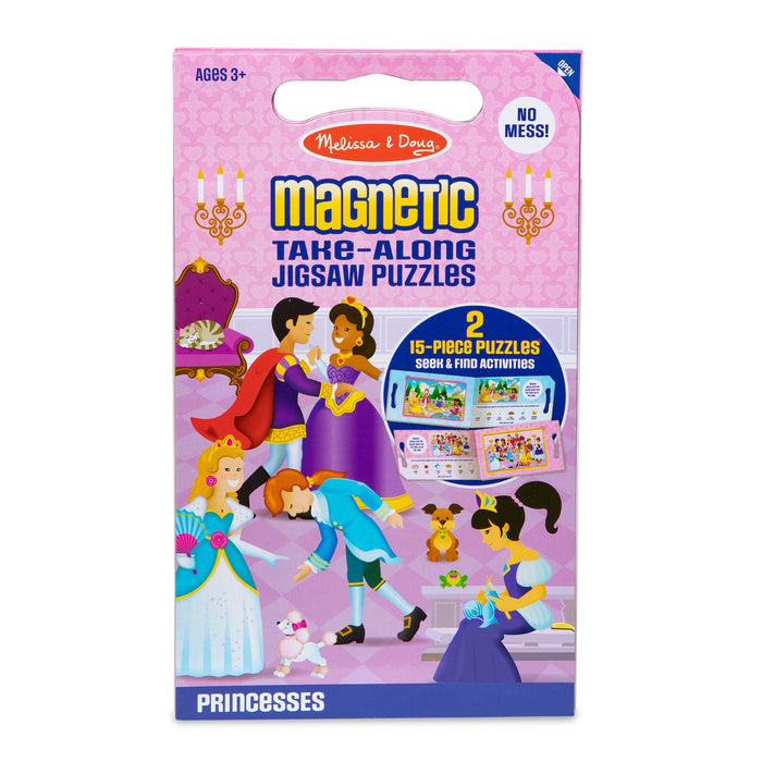 Take-Along Magnetic Jigsaw Puzzles – Princesses Y8