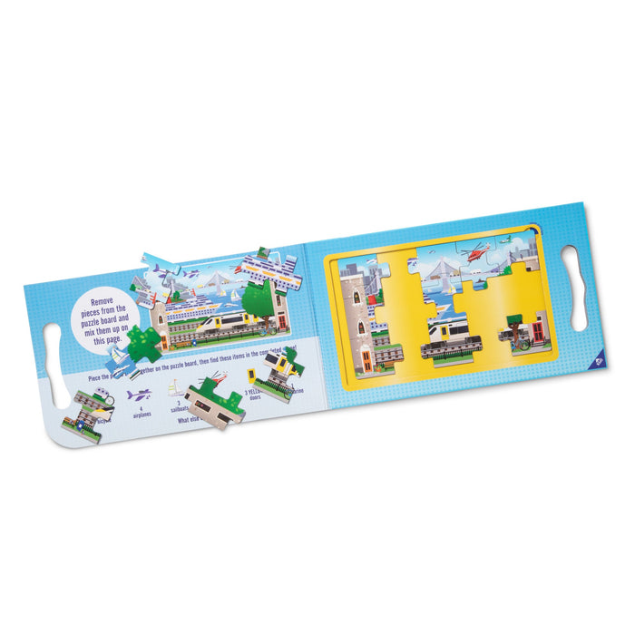 Take-Along Magnetic Jigsaw Puzzles – Vehicles R8