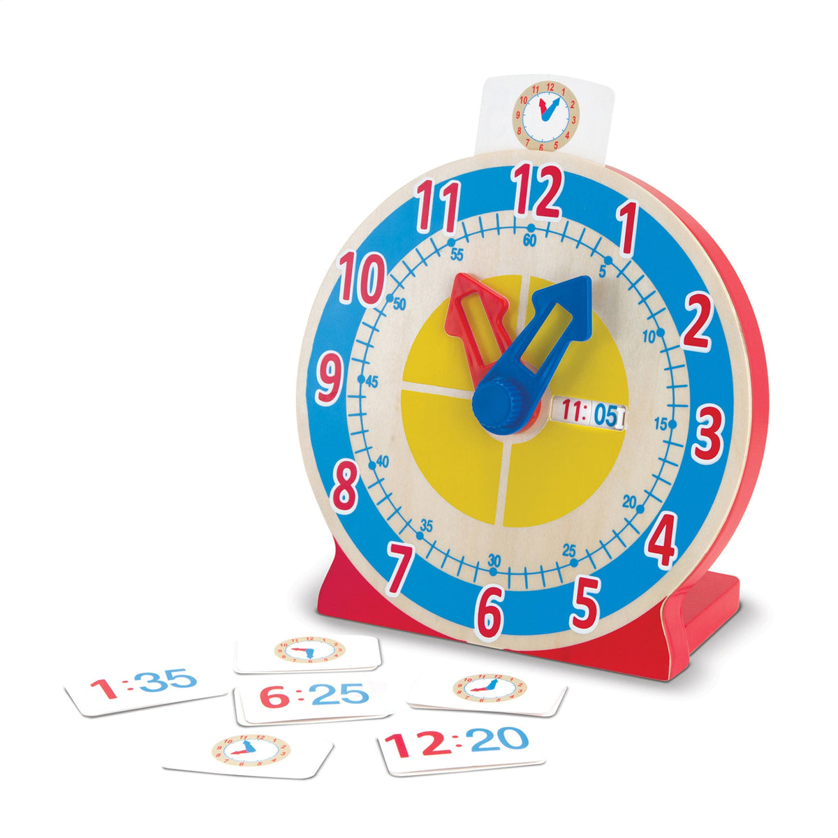 Turn & Tell Wooden Clock U2