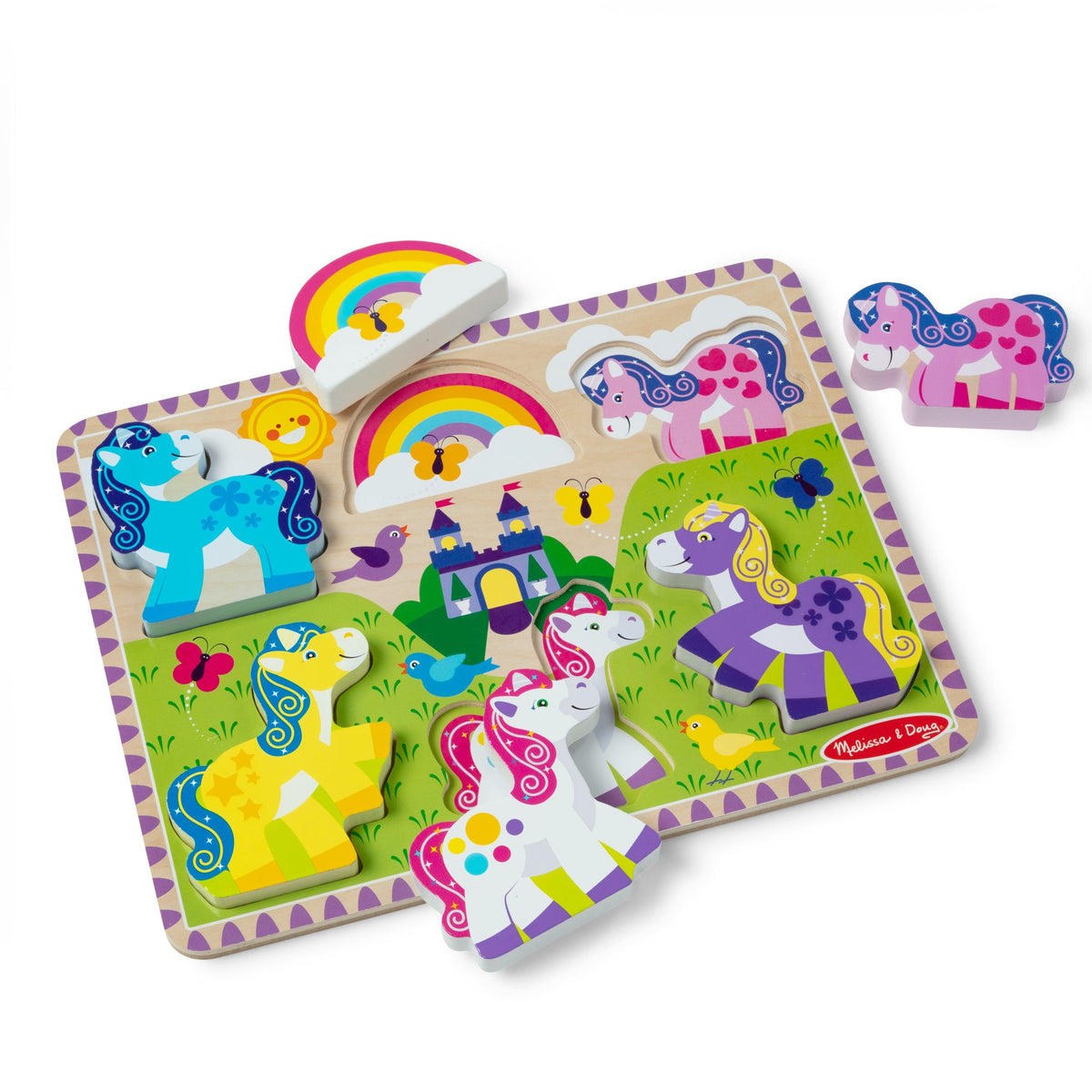 Unicorn Chunky Puzzle – 6 Pieces U1
