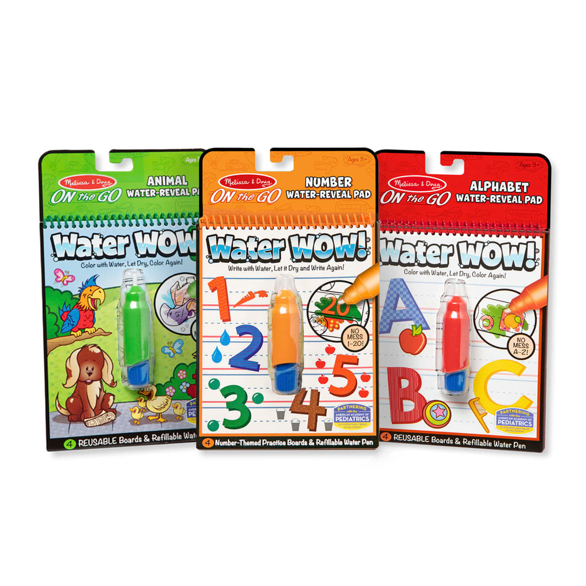 Water Wow Bundle - Animals, Alphabet & Numbers Y7