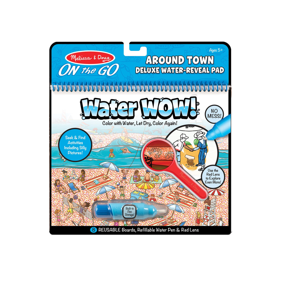 Water Wow! Deluxe Water-Reveal Pad - Around Town B2