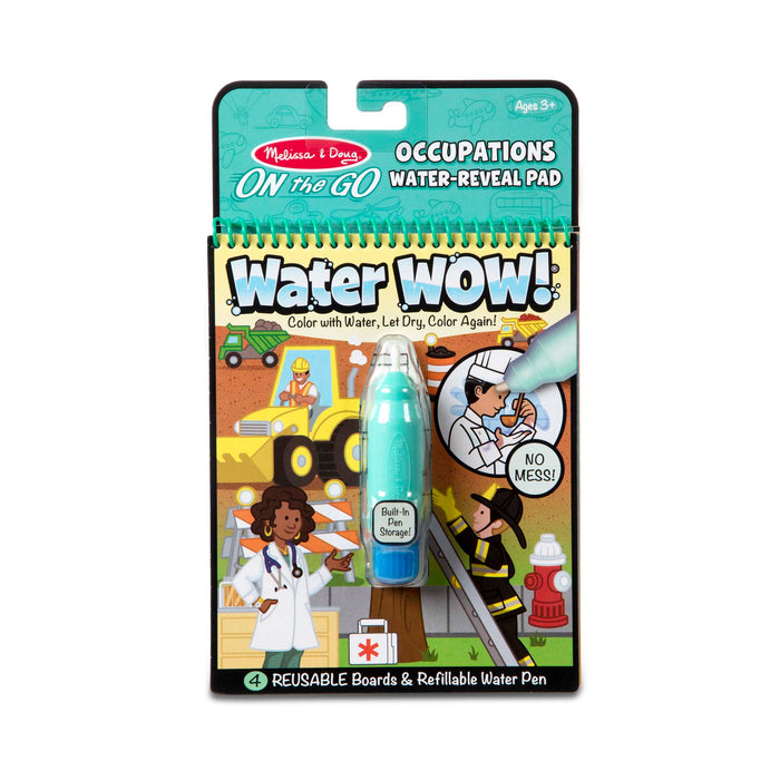 Water Wow! Occupations - Water Reveal Pad On the Go Travel Activity L2