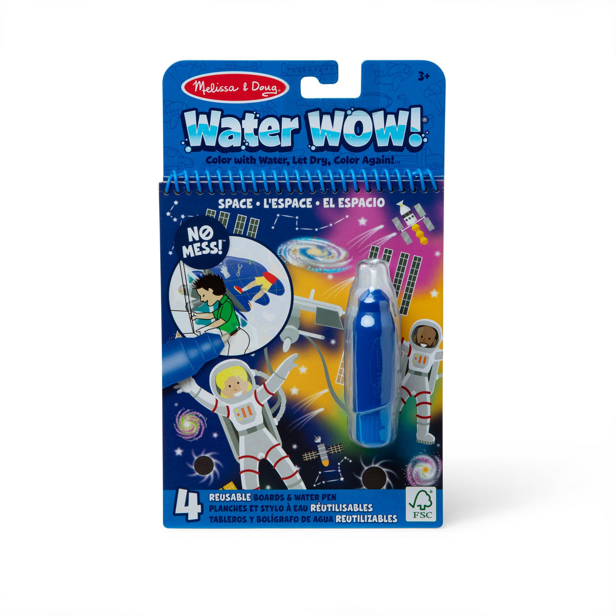 Water Wow! Space Water-Reveal Pad – On the Go Travel Activity B3