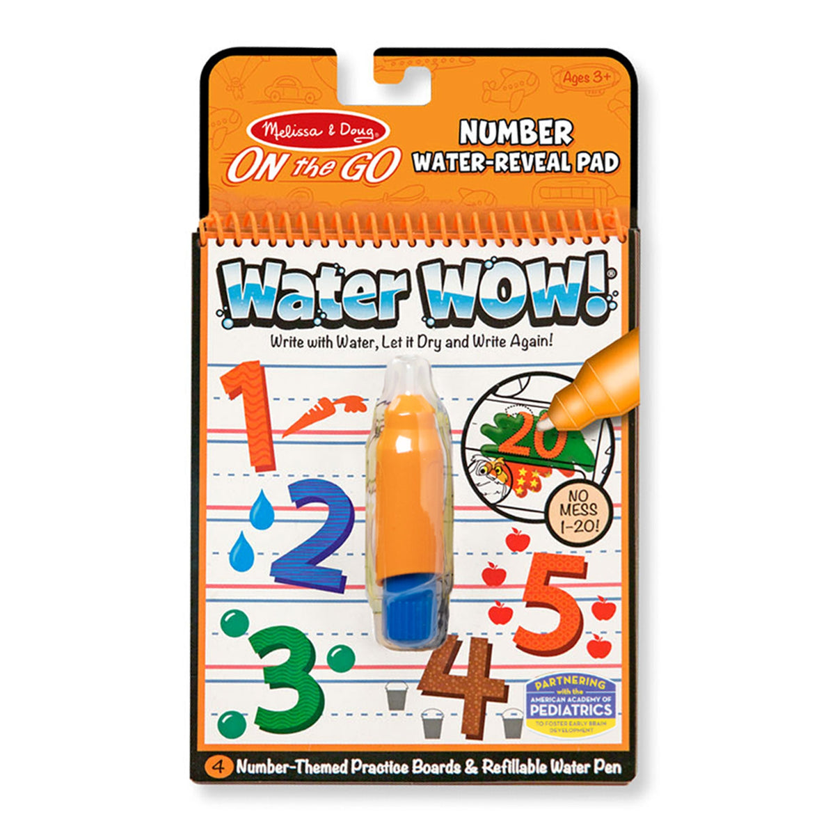 Water Wow! Water-Reveal Activity Pad - Numbers X2