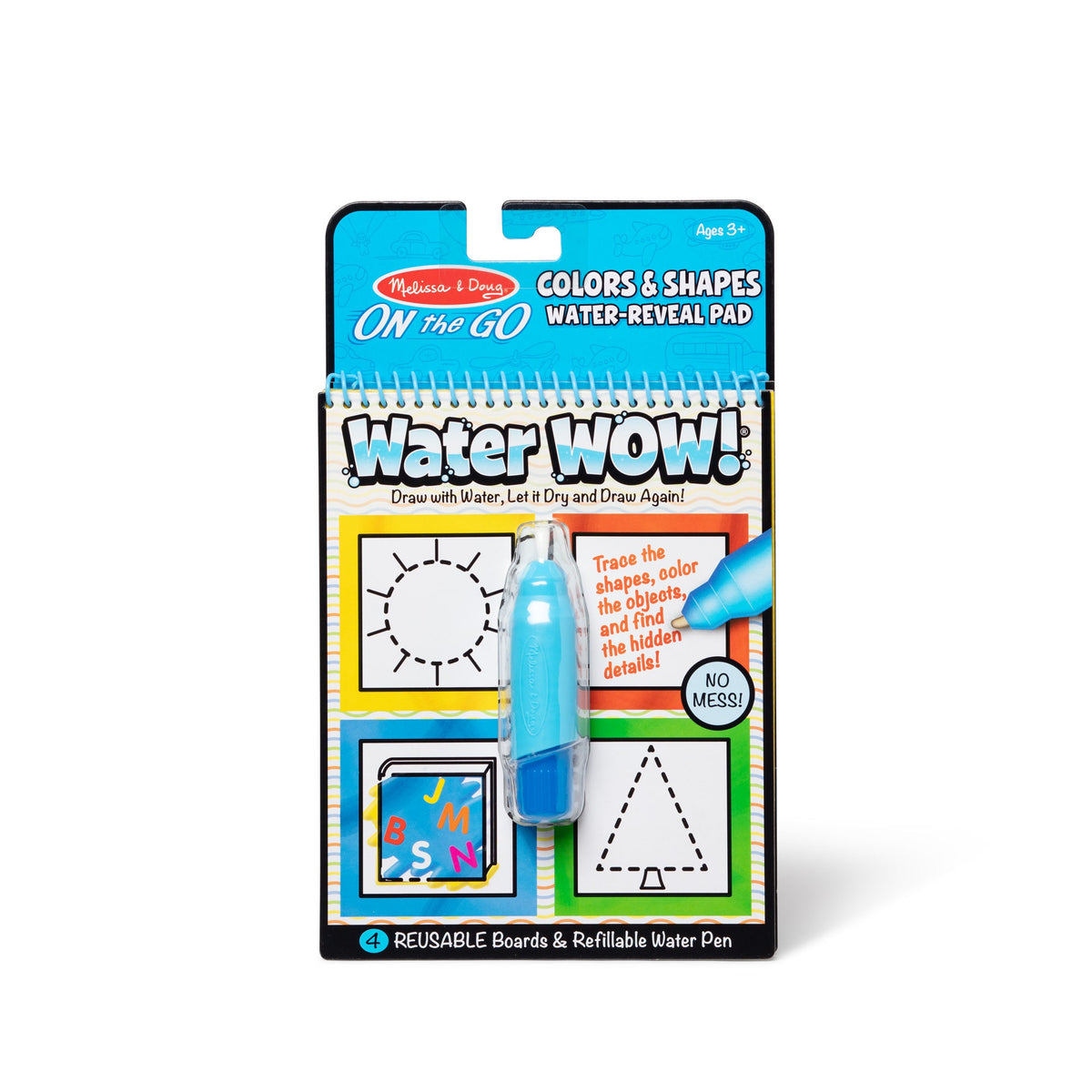 Water Wow! Water-Reveal Pad - Colors, Shapes H2