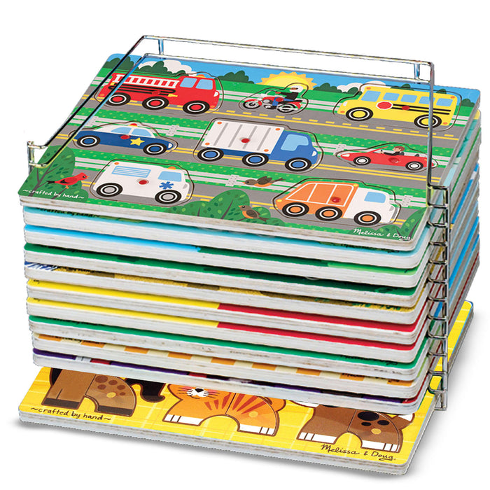 Wire Puzzle-Storage Rack U2