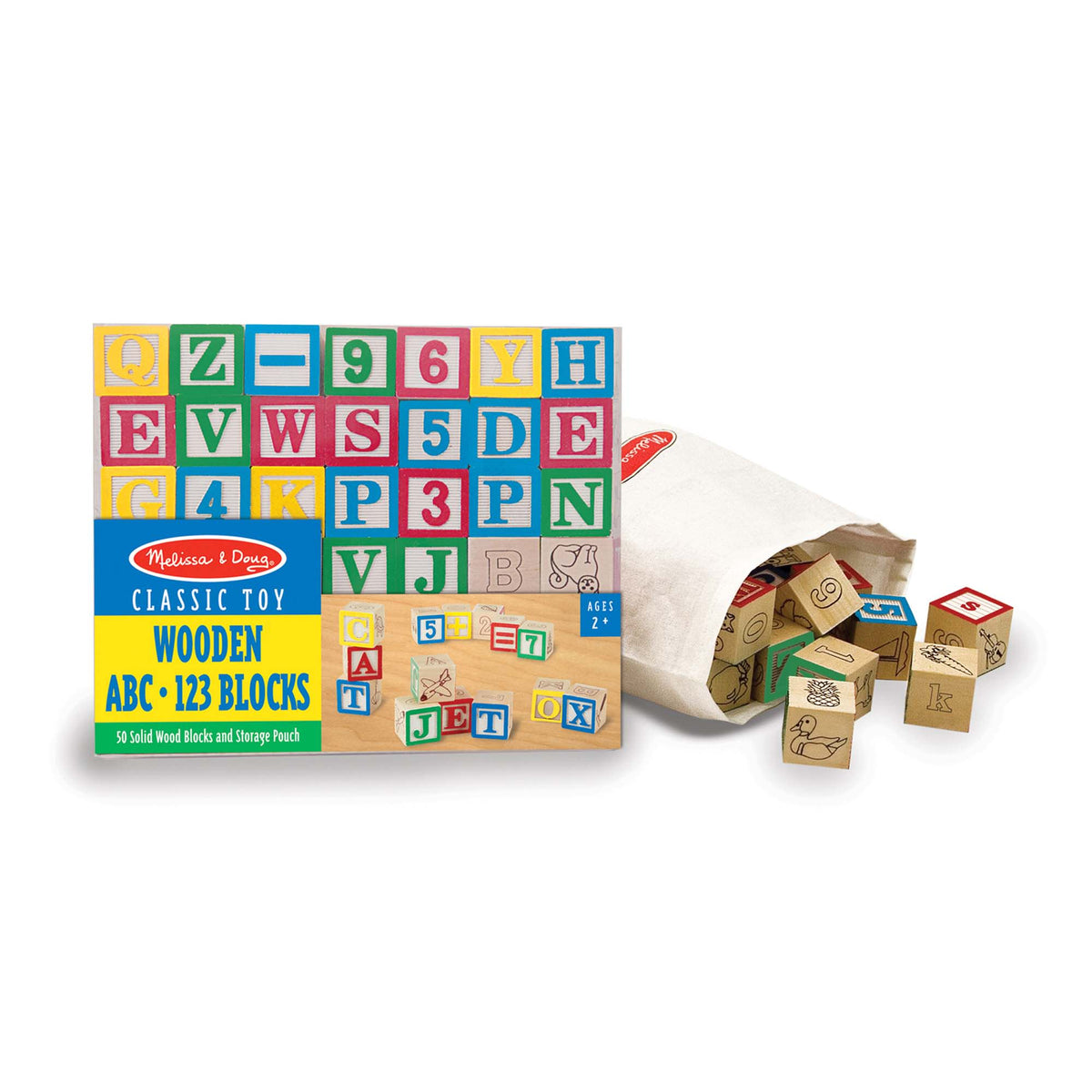 Wooden ABC/123 Blocks U6