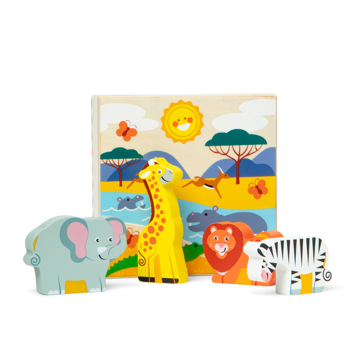 Wooden Animal Matching - Safari V0