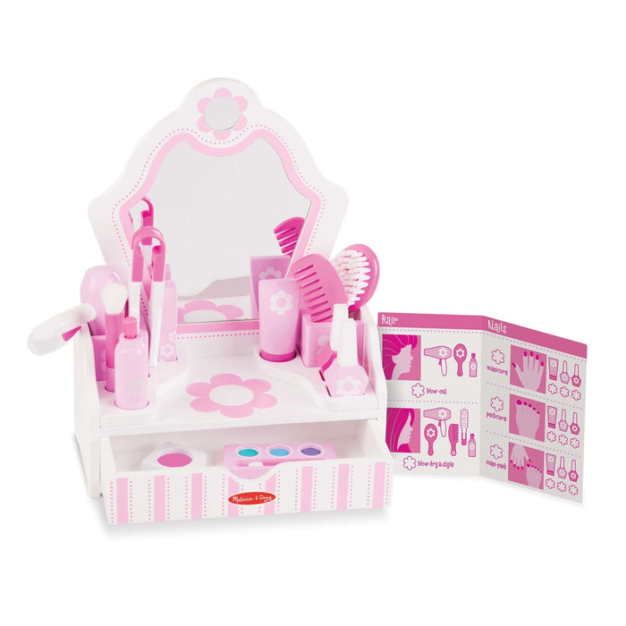 Wooden Beauty Salon Play Set R7